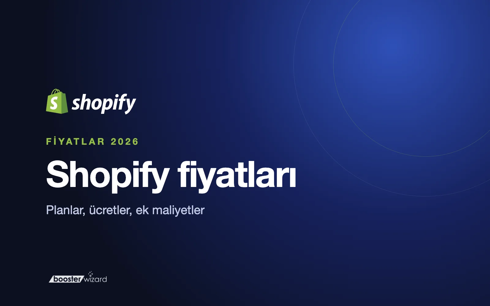 Shopify Fiyatları 2026: Planlar, Ücretler ve Ek Maliyetler