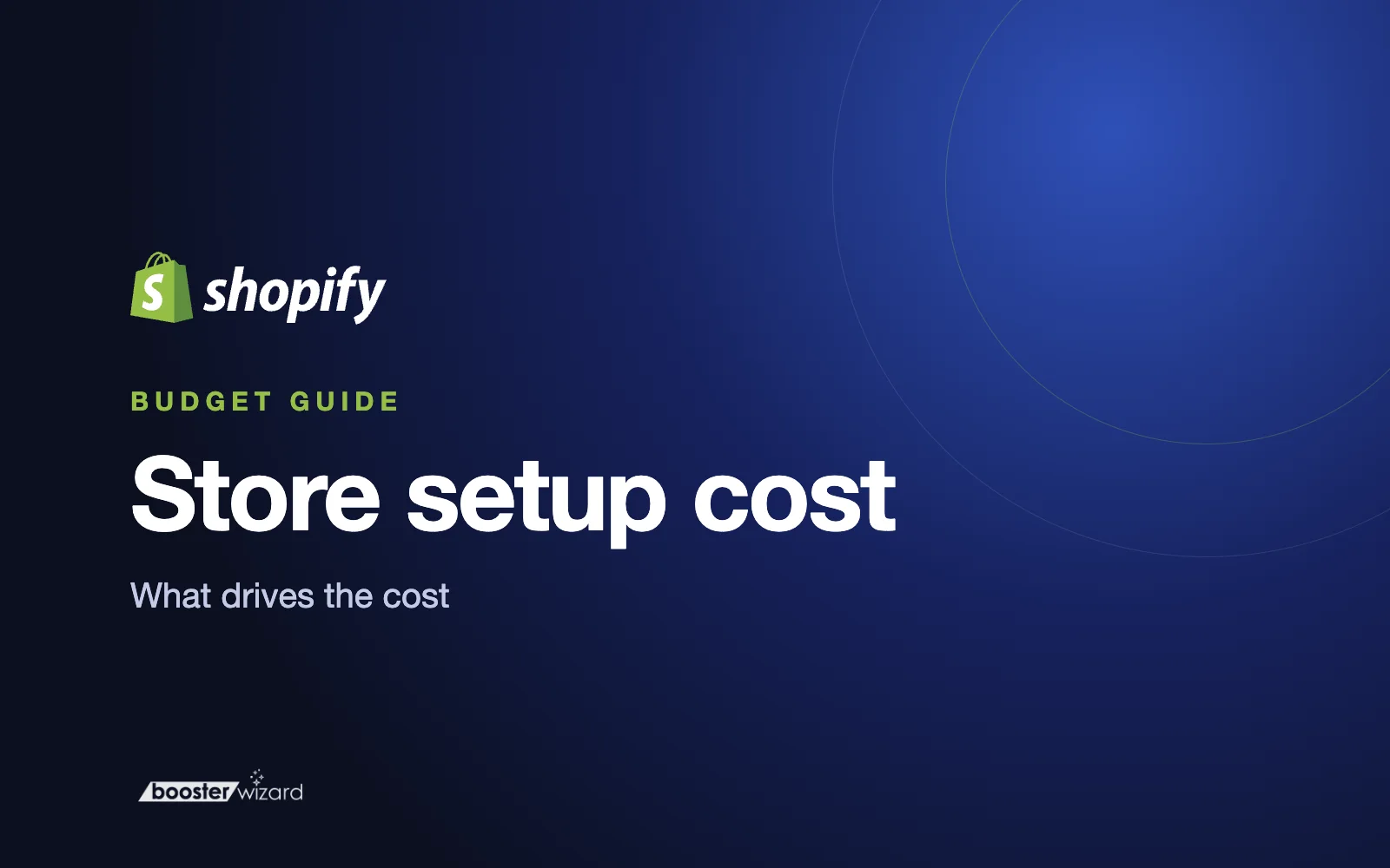 What Determines the Cost of Setting Up a Shopify Store?