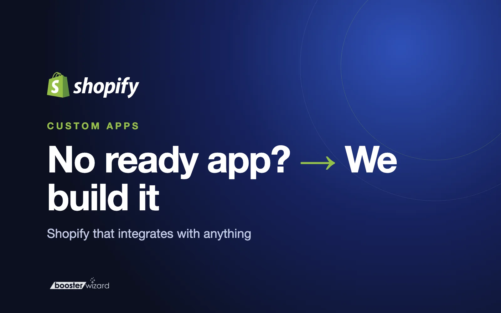 Shopify Custom App Development: What If There Is No Ready-Made App?