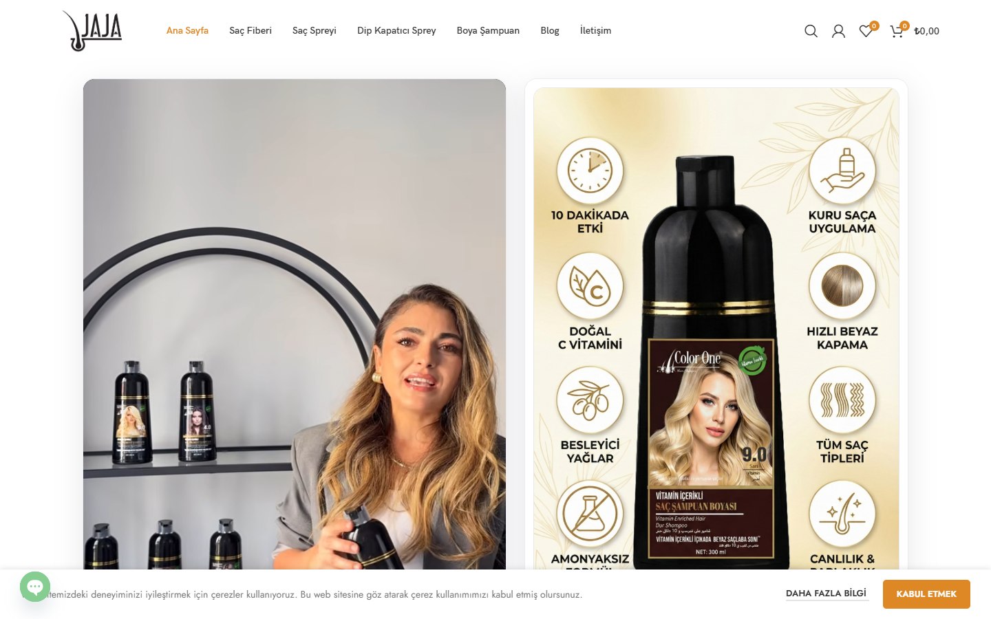 JAJA Cosmetics work